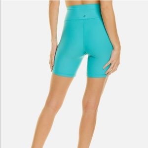 WeWoreWhat Bike Shorts - Teal XL